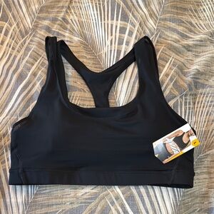Avis Black Sports Bra